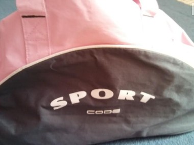 torba sportowa różowo czarna-1