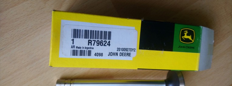 R79624 ,R52252 zawór wydechowy 2 rowki oryginał John Deere -1