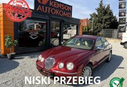 Jaguar S-Type I Zadbany niski oryginalny przebieg 46 Tyś. Km, Skórzana tapicerka