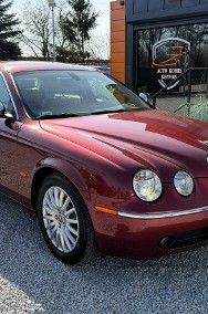 Jaguar S-Type I Zadbany niski oryginalny przebieg 46 Tyś. Km, Skórzana tapicerka-2