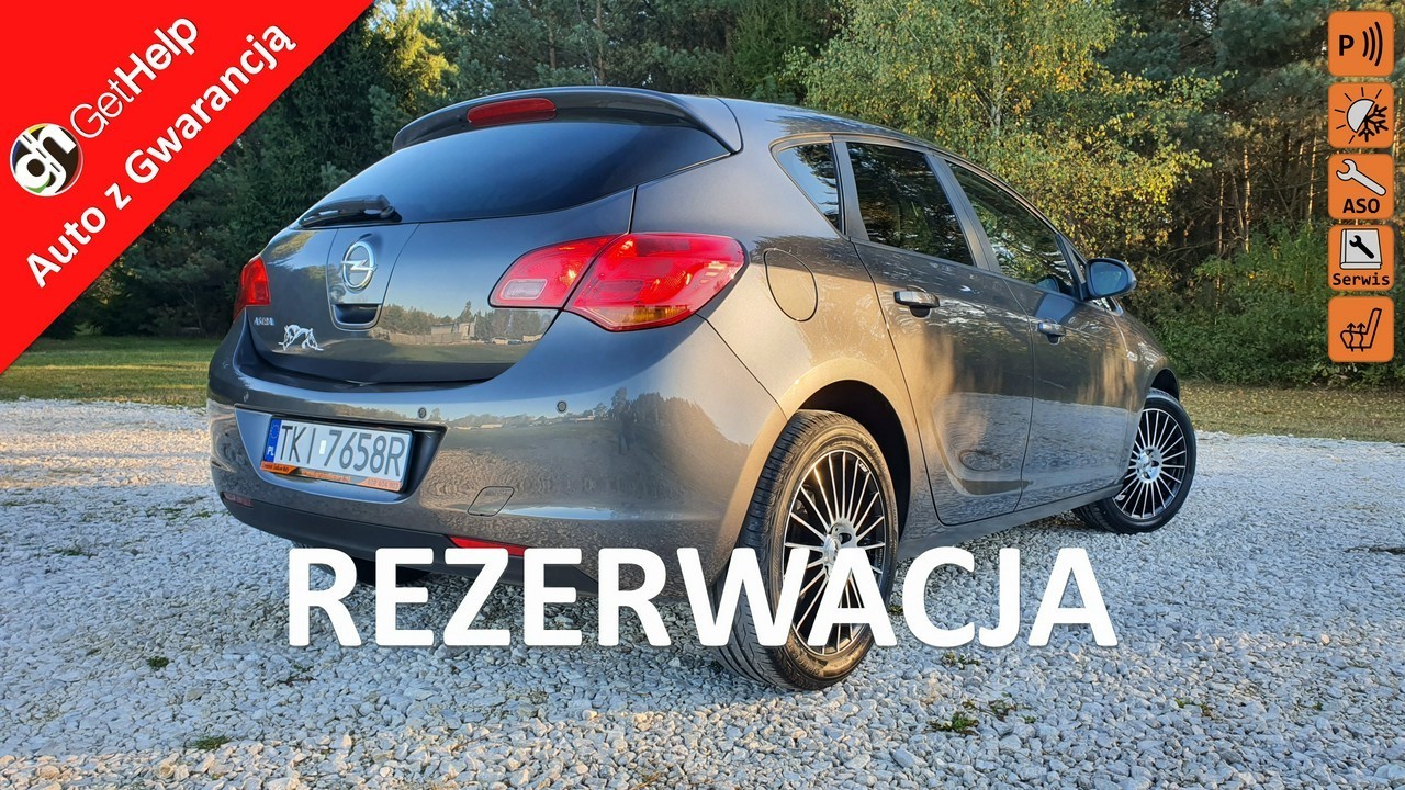 Opel Astra J 1.6 16v 116KM # Klima # Parktronic # Mały Przebieg # Jak NOWA !!!