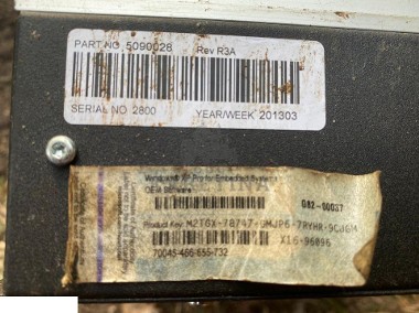 Komatsu Valmet - sterownik komputer REV R3A 5090028 Maxi PC X20-1