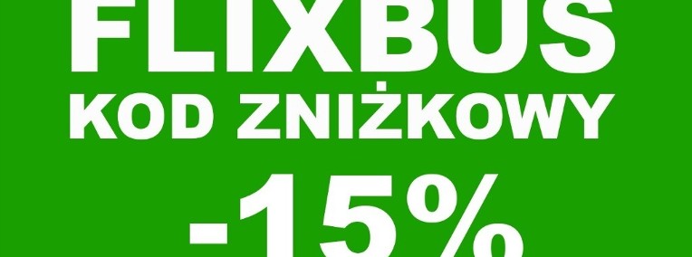 Kod zniżkowy - 15% Flixbus-1