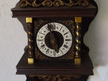 Zegar antyczny starodawny zabytkowy z Belgii-1