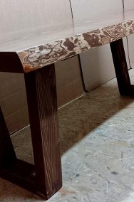 stolik kawowy z drewna stół ława drewniana loft indust R01-2