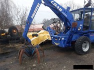 Ładowarka KRAB 2000r Ładowarka do złomu, obornika, słomy i drewna.