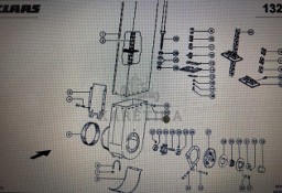 Stopa przenośnika Claas Mega 370-340 Nr kat. 000 687 330 2 Nr kat. 000 687 330 2