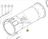 Claas Lexion 8600 8700 8800 Rura Rozładowcza CZĘŚCI 0018199754 00 1819 975 4