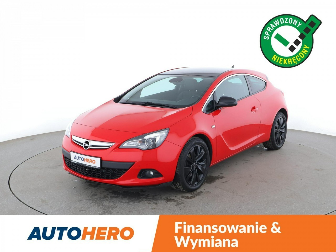 Opel Astra J GTC 140KM navi grzane fotele+kier PDC tempomat