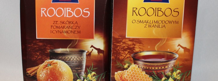 Herbata rooibos Lord Nelson 20t. - miodowy z wanilią , pomarańcza z cynamonem-1