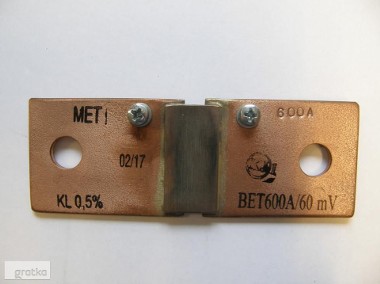 bocznik prądowy BET 600A/60mV-1