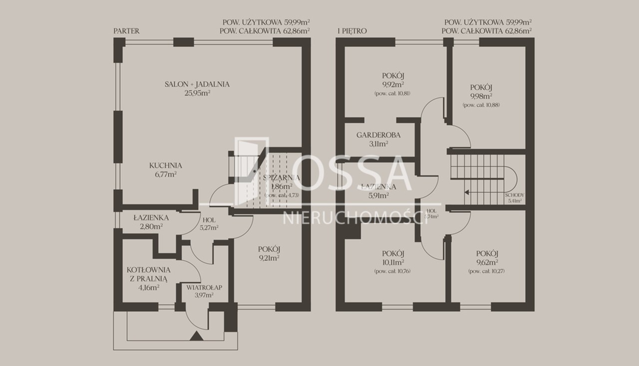 Nowoczesny bliźniak 125,75 m² | 6 pokoi | Kaczki - Widok 4