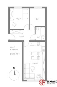 Funkcjonalne mieszkanie 3-pokojowe | Bieńczyce-2