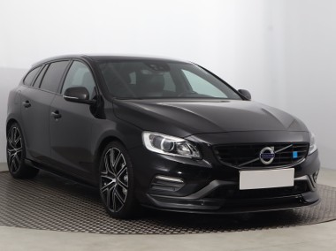 Volvo V60 I , Salon Polska, Serwis ASO, Automat, Skóra, Navi, Xenon,-1