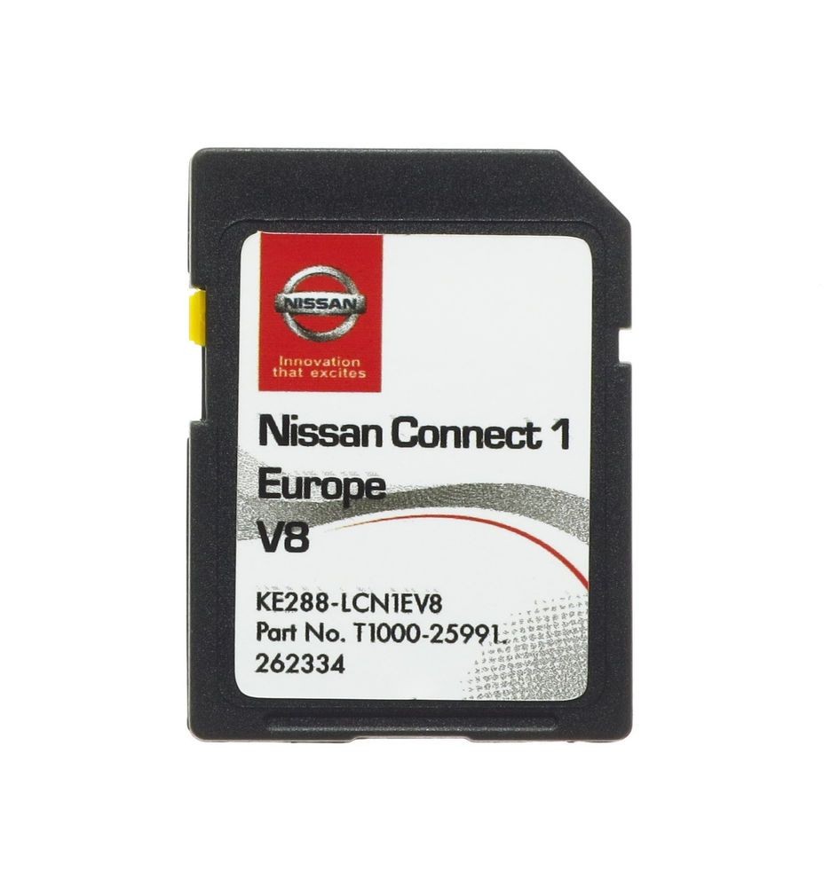 NISSAN CONNECT LCN1 Nawigacja Mapa karta SD V8 2018 r