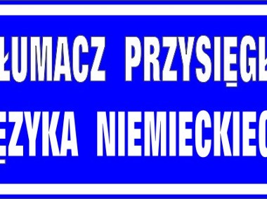 Tłumacz przysięgły języka niemieckiego - Ostrołęka-1