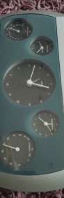 Zegar biurkowy z termometrem, higrometrem i budzikiem-4