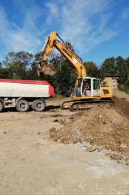 Usługi koparko-ładowarką, prace ziemne, fundamenty. Bielsko i okolice.-2