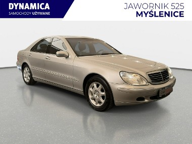 Mercedes-Benz Klasa S W220 5.0 V8 306KM automat 2002 r., przebieg tylko 36tys.km, stan idealny-1
