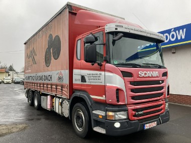 Scania G320 Wózek PALFINGER Firanka Plandeka plandeka Moffett-1