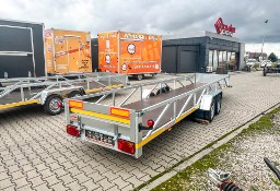 Inna PRZYCZEPA DŁUŻYCA 6 M – DMC 750 KG – PODŁOGA GRATIS! KRATOWNICA
