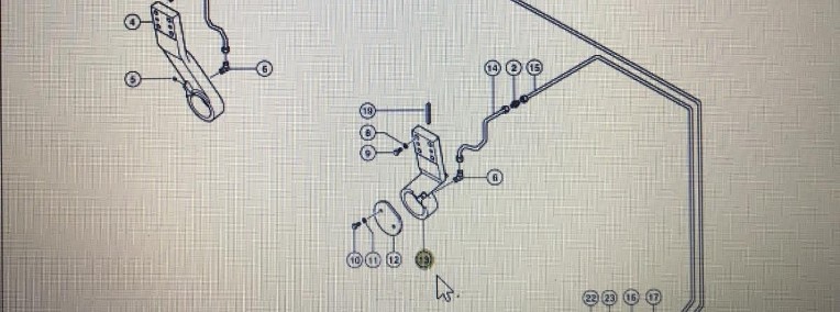 00 0752 866 3/00 0752 865 3/Claas Lexion ramię łożyskujące/Lexion 580 480 470-1