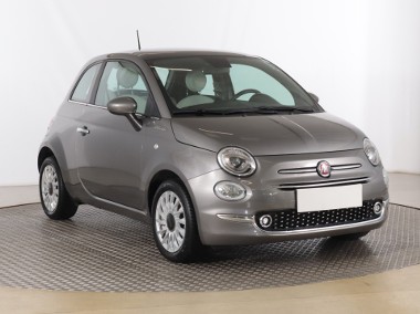 Fiat 500 , Salon Polska, 1. Właściciel, Serwis ASO, VAT 23%, Skóra,-1