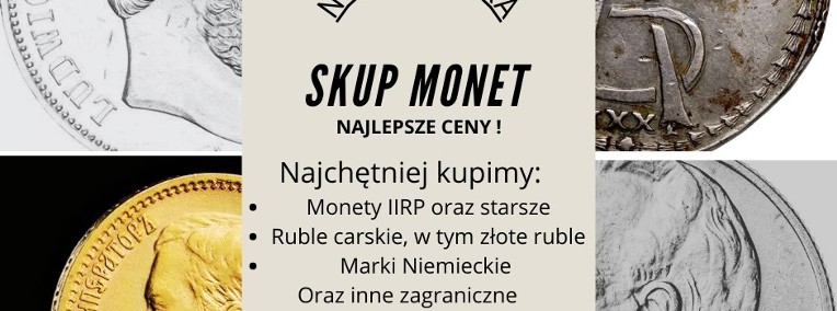 SKUP MONET - CAŁA POLSKA !-1