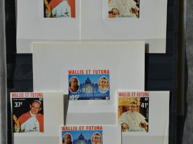 Wallis et Futuna **  Papieże Jan Paweł I i Paweł VI  Wydanie DeLuxe + 3 zn cięte-1