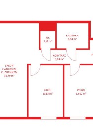 Mieszkanie, sprzedaż, 87.78, Gdańsk, Letnica-2