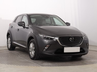 Mazda CX-3 , Salon Polska, Automat, Skóra, Navi, Klimatronic, Tempomat,-1