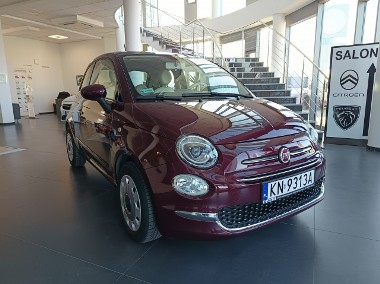 Fiat 500 Lounge 1.2 8v 69KM, Salon PL, 1 właściciel,serwisowany, niski przebi-1