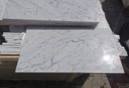 Płytki marmurowe CARRARA BIANCO pasy 1,5 cm poler