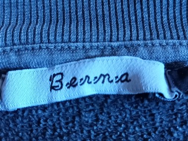 Bluza męska włoskiej firmy BERNA koloru ciemny szary-2