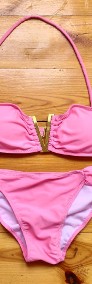Nowe różowe bikini strój kąpielowy S 36-3