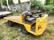 Wózek platformowy akumulatorowy WNA 1320, FM Leżajsk bez akumulatorów