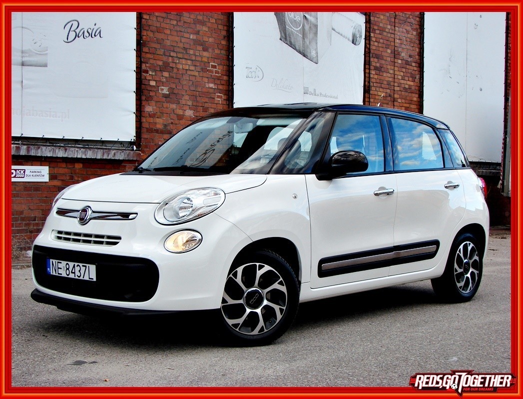 Fiat 500L Zarejestrowany Benzyna Park-tronik Klima Nawigacja Alu 64tyś.