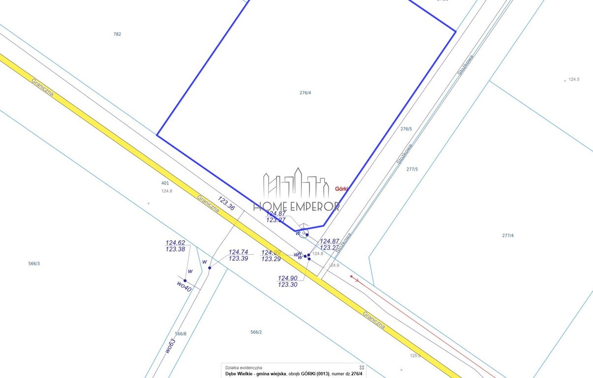 Działka na sprzedaż, 1000 m², Dębe Wielkie Górki - Widok 2