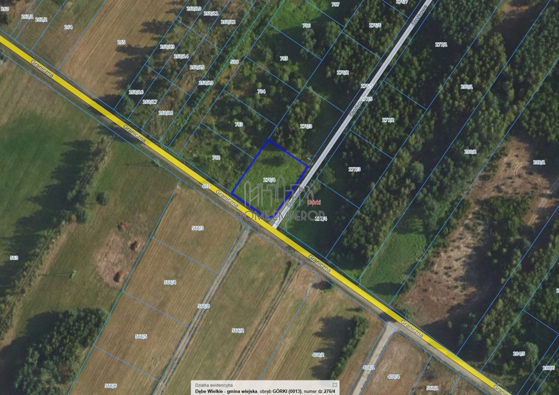 Działka na sprzedaż, 1000 m², Dębe Wielkie Górki - Widok 3