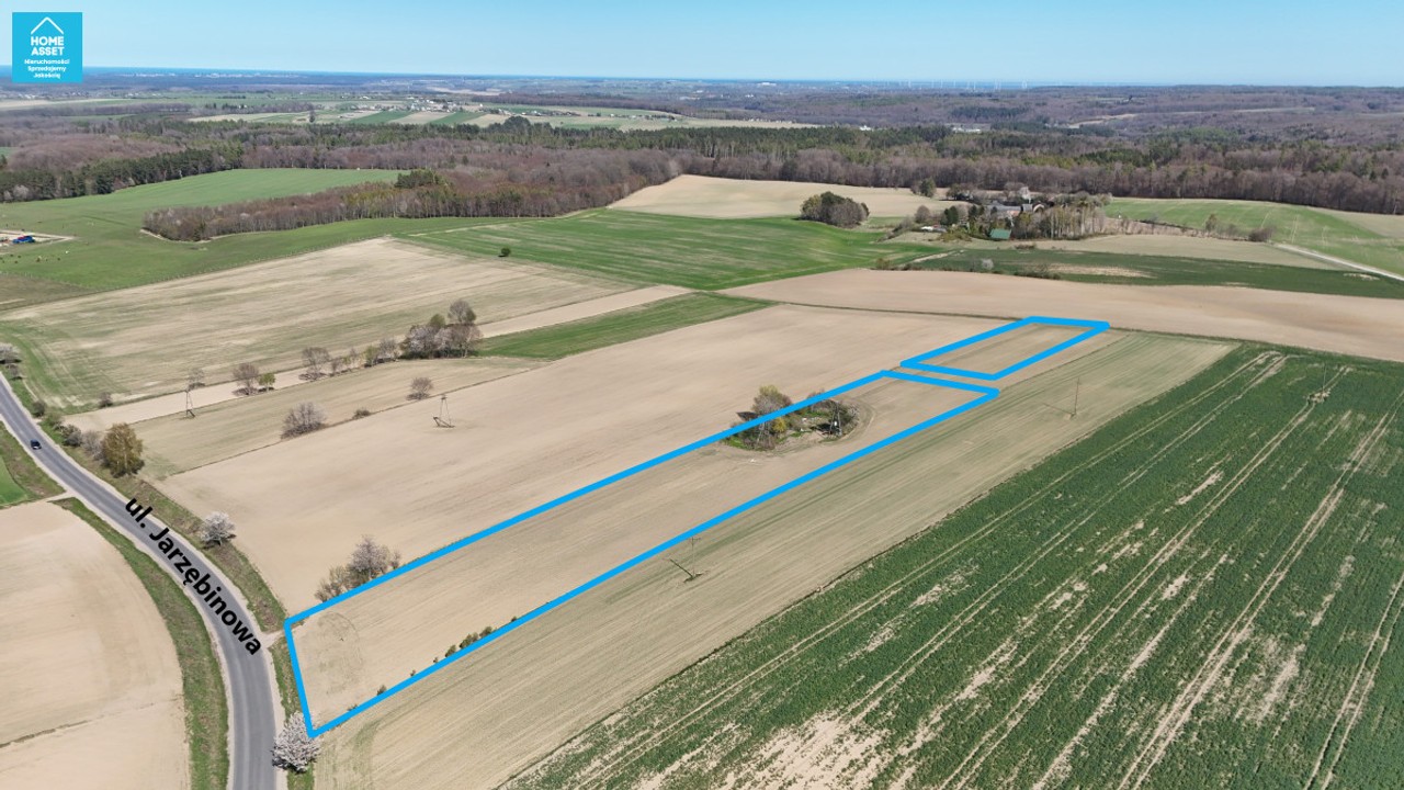 Grunt rolny 1,20 ha • Sobieńczyce - Więcej