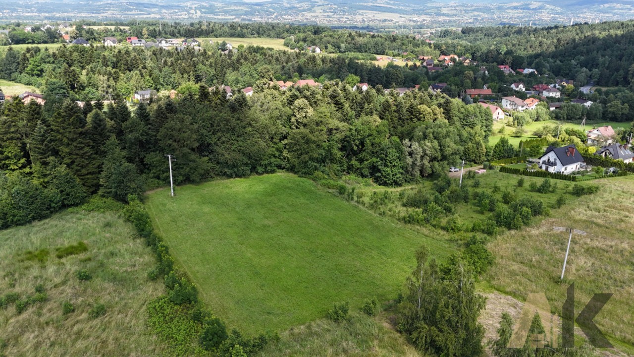 Działka budowlana 34ar Łazy Biegonickie - Widok 2