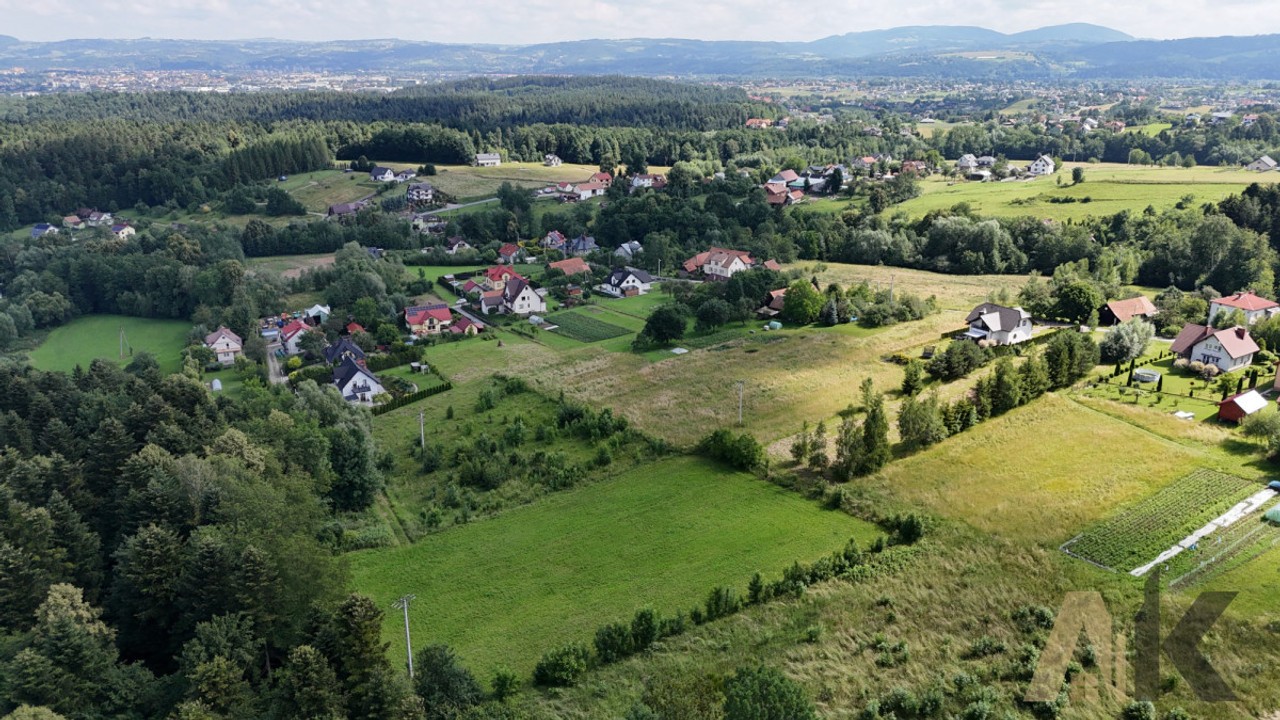 Działka budowlana 34ar Łazy Biegonickie - Widok 4