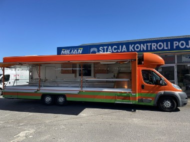Fiat Ducato Autosklep Klima wędli Gastronomiczna food truck foodtruck Borco TOP-1