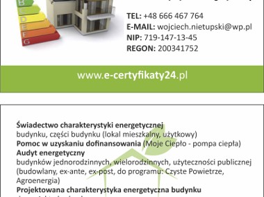 Świadectwo charakterystyki energetycznej budynku lub lokalu mieszkalnego-2