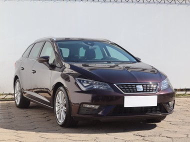SEAT Leon III Salon Polska, Serwis ASO, VAT 23%, Skóra, Navi, Klimatronic,-1