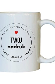 Personalizowany kubek biały z własnym nadrukiem do zmywarki od 1h.-2