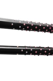 Cygarniczka "Pink Starfall" 19 cm, z kryształkami Swarovskiego róż dla kobiety-3
