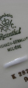 Rosenthal Kronach Moliere Patera Porcelanowa Średn. 13 cm .-3