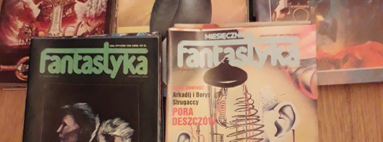 „Fantastyka” miesięcznik z lat 80-tych-1