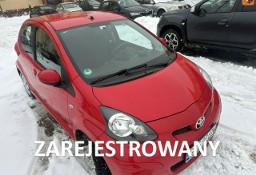 Toyota Aygo I 5 drzwi, niski przebieg, klimatyzacja, isofix, nowe opony zimowe